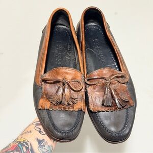 Cole Haan Vintage Two Tone Loafers Size 11